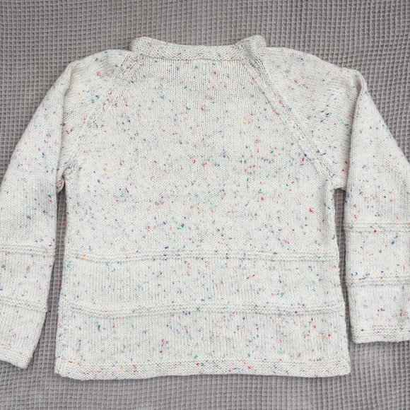 Vintage Handknit Speckle Sweater - Picture 6 of 7